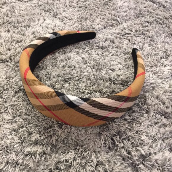 Burberry Plaid Headband - Picture 1 of 2